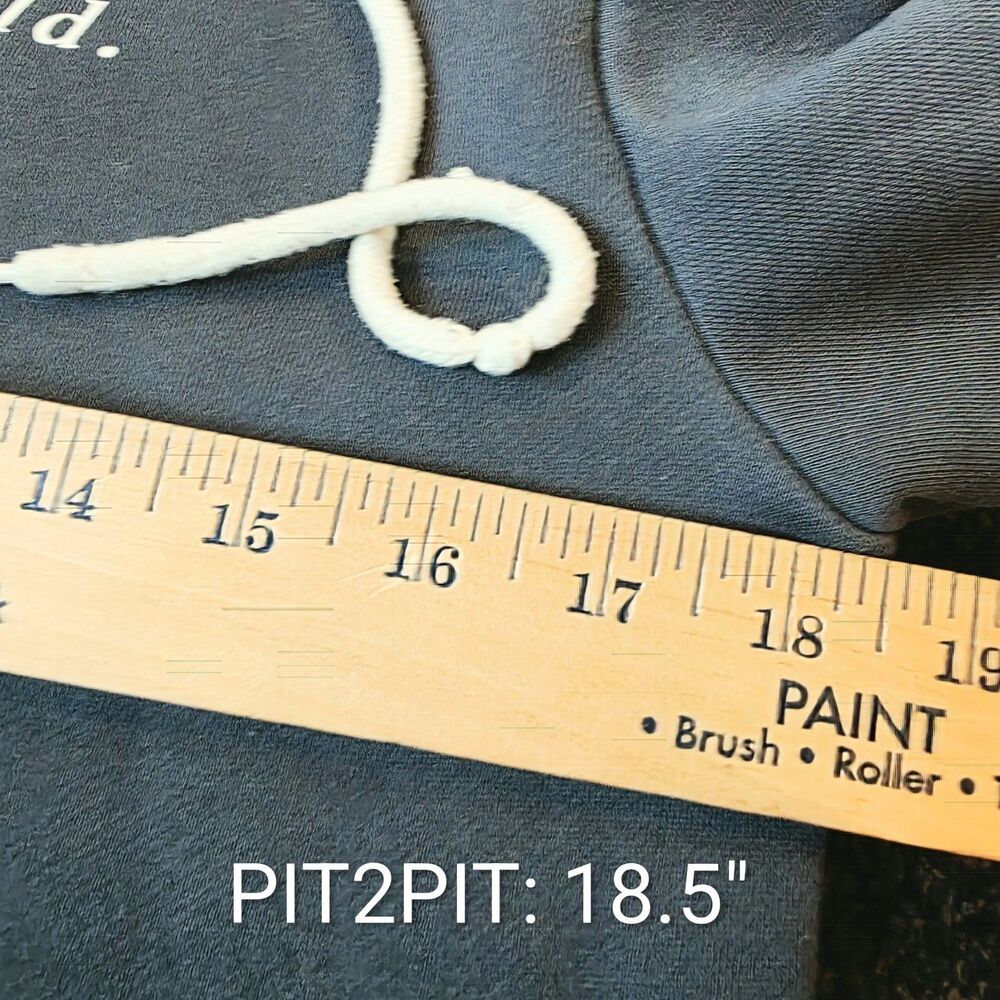 #11. Dutch Brothers Coffee SM Gray "Change The World" Logo Hoodie Sweatshirt - Picture 4 of 6